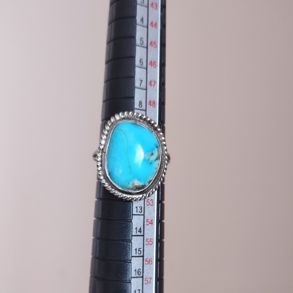Jewelry - Sterling Silver Turquoise Ring Size 5 1/2